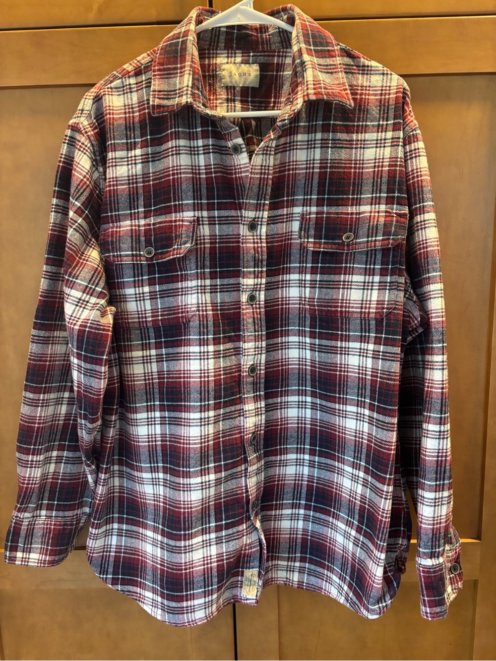 Men's Plaid Flannel Shirt - Classic Button-Up